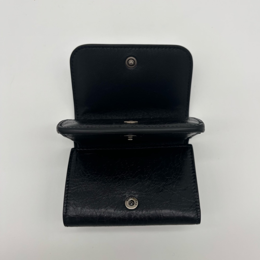 Balenciaga Le Cagole Mini Leather Wallet - Picture 10 of 14